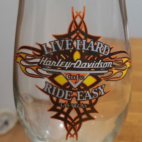 Harley Davidson Cafe Live Hard Ride Easy Las Vegas Hurricane - Picture 8 of 12